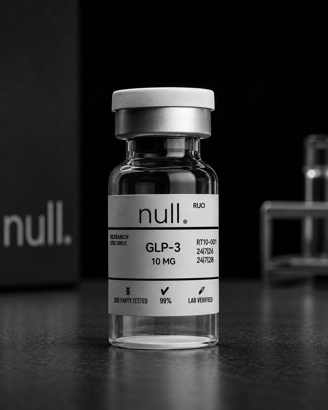 NB-3AG vial, Null Bio Lab